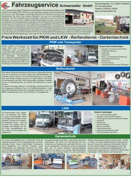 Fahrzeug Service Schwarzadler GmbH Firmenvorstellung